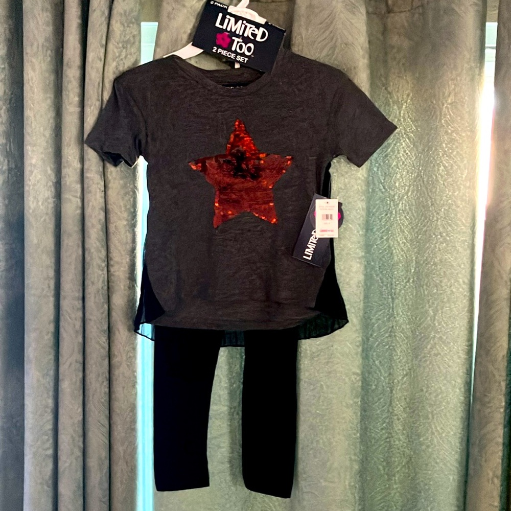 NWT Limited Too super adorable 2pc set 4T